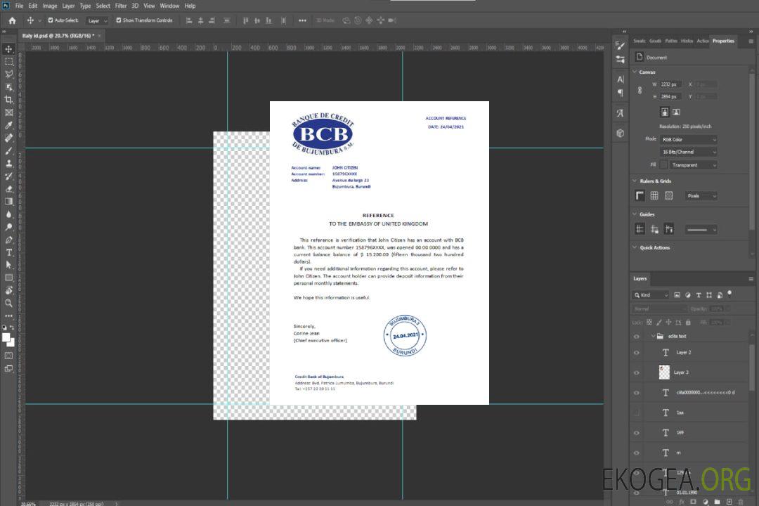 Bujumbura , Creditbank , référence template